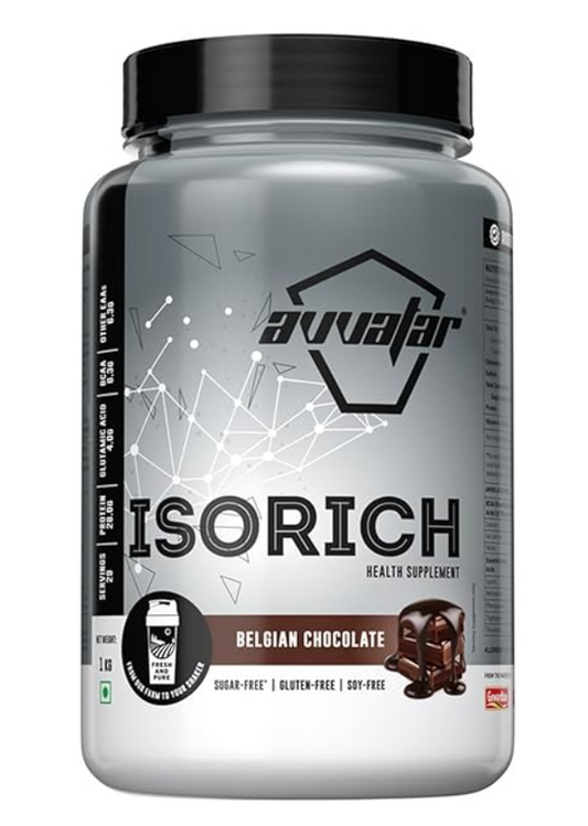 Avvatar ISORICH Whey Protein – Malai Kulfi (1/2Kg)