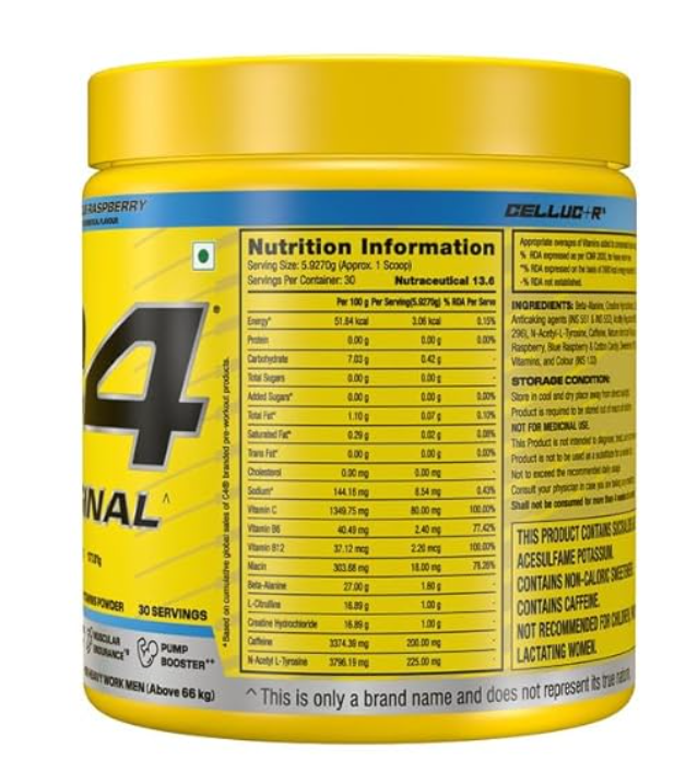 Cellucor C4 Original Pre-Workout (30/60 SERV )
