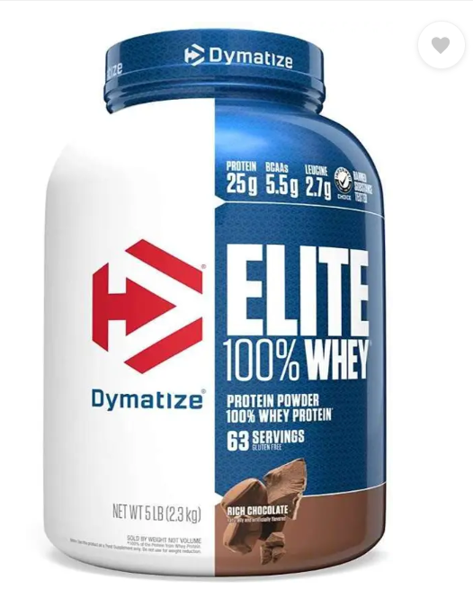 Dymatize Elite 100% Whey Protein – Rich Chocolate 5 LBS (2.3 kg)