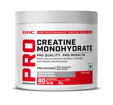 GNC Pro Performance Creatine Monohydrate – Unflavored (80 SERV)