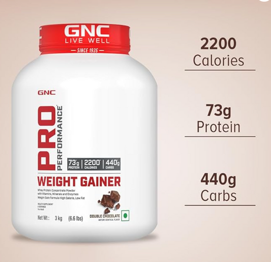 GNC Pro Performance Weight Gainer – Double Chocolate (3/5kg)