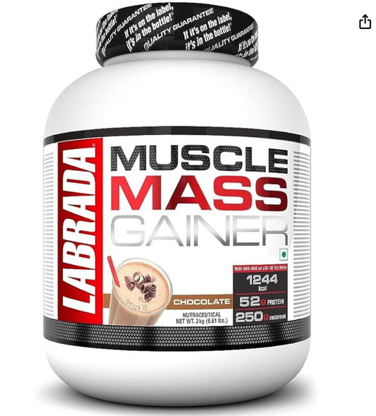 Labrada Muscle Mass Gainer – Chocolate (3/5kg)