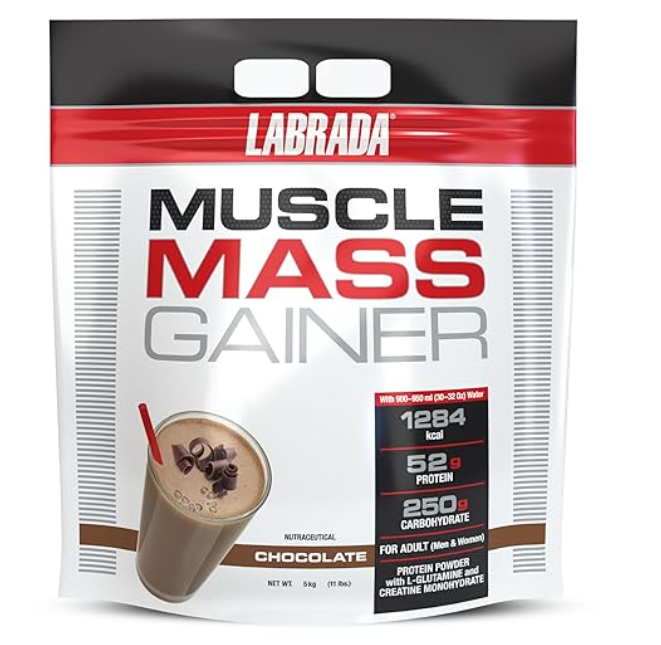 Labrada Muscle Mass Gainer – Chocolate (3/5kg)