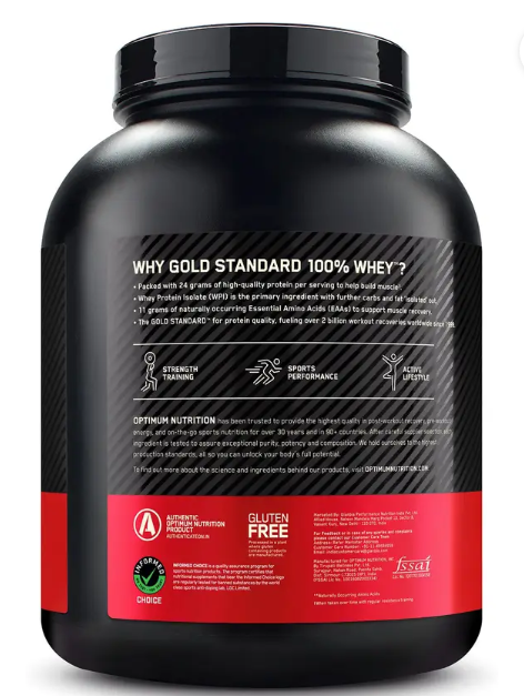 ON Gold Standard 100% Whey – Double Rich Chocolate (2.27 kg)
