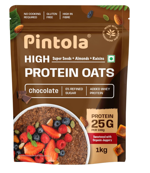 PINTOLA High Protein Dark Chocolate Oats 1kg