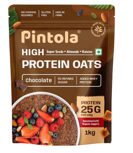 PINTOLA High Protein Dark Chocolate Oats 1kg