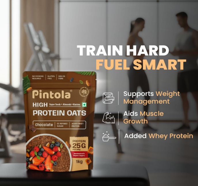 PINTOLA High Protein Dark Chocolate Oats 1kg