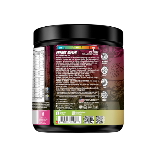 ProSupps Hyde Xtreme Pre-Workout Powder – 30 SERV