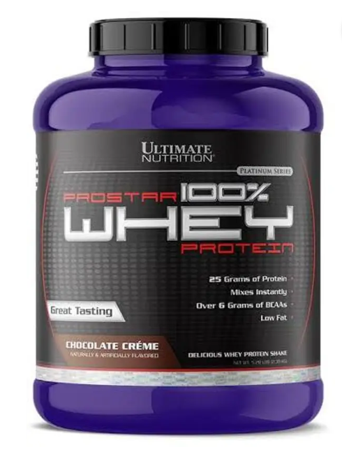 Ultimate Nutrition Prostar 100% Whey – Chocolate Crème 5.28 lbs (2.39 kg)